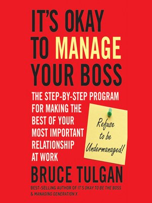 cover image of It's Okay to Manage Your Boss